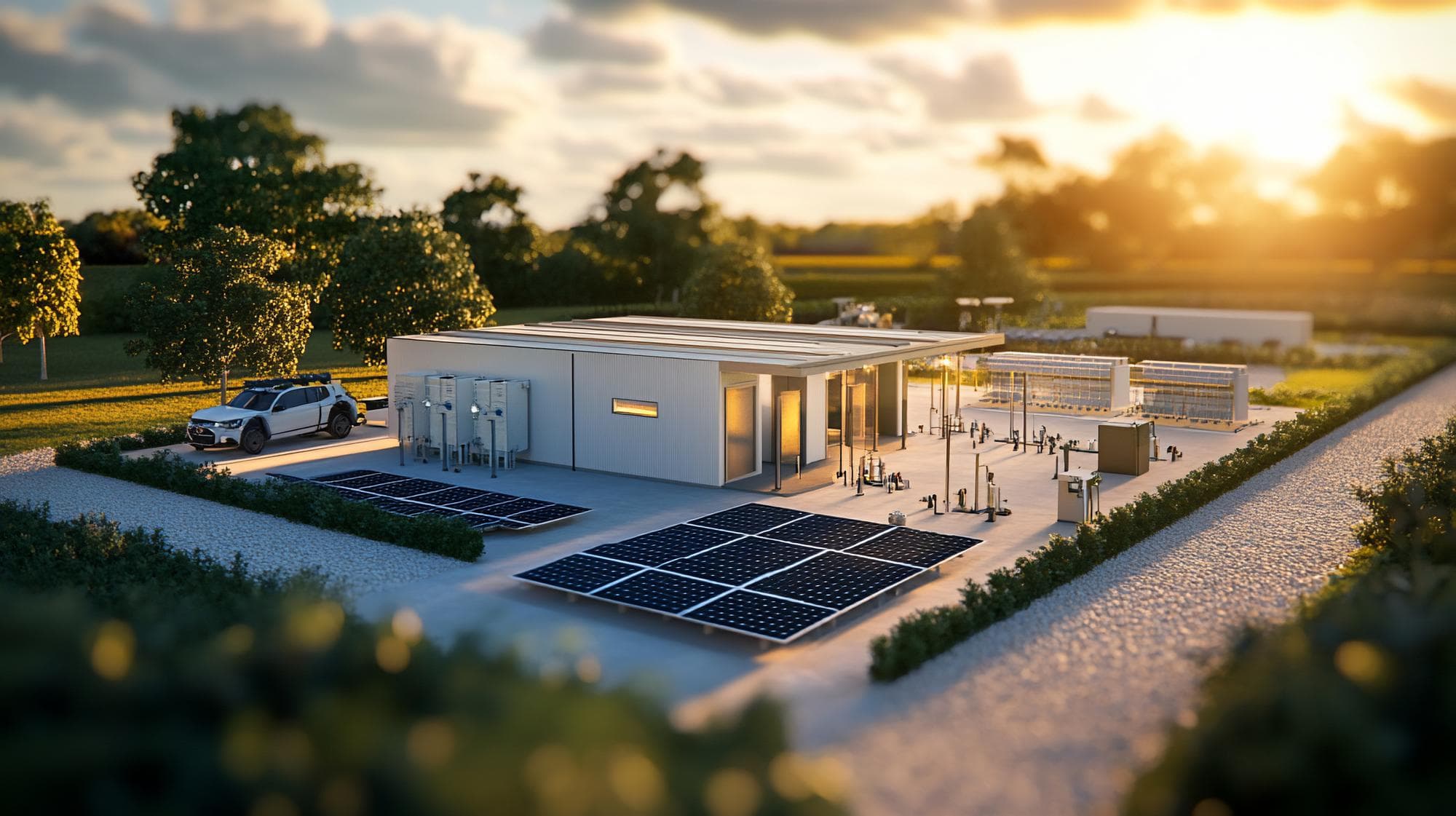 Gebze elektronik fabrikası çatı GES projesi